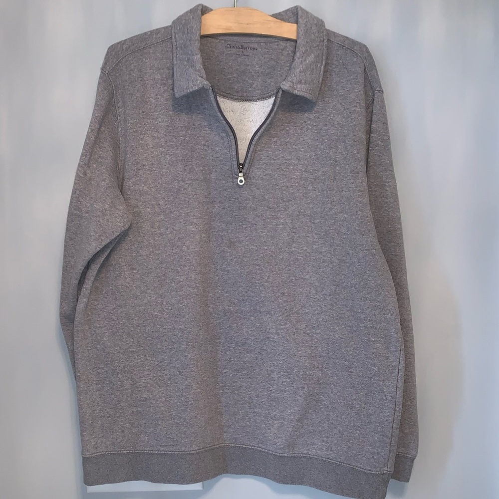 Men’s Sonoma Pullover zip V Neck Sweatshirt